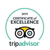 Book Award Winning | TripAdvisor 2019 Certificate of Excellence | Review us to help us